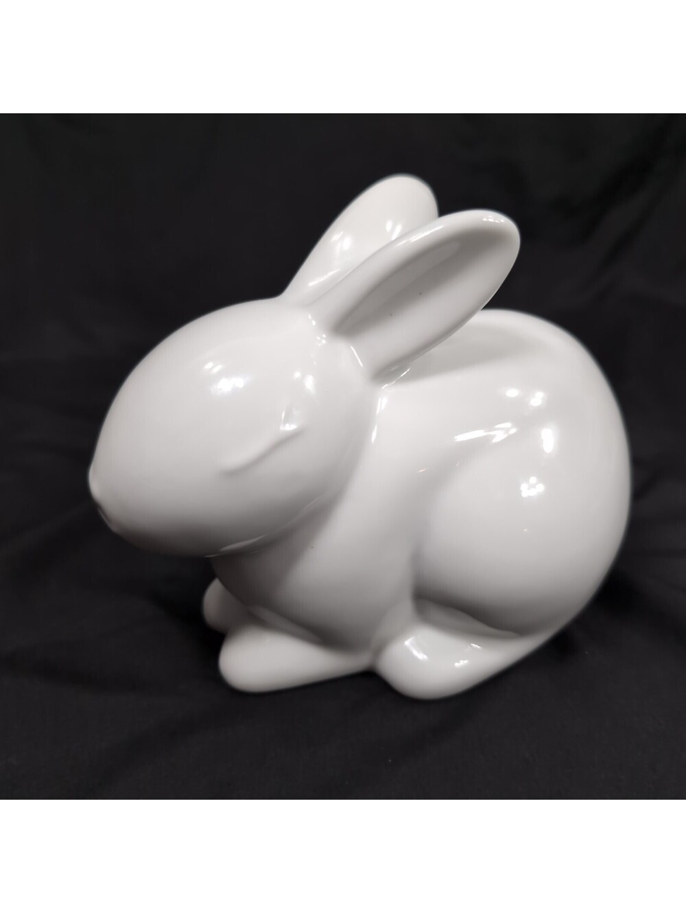 Target Vintage White Ceramic Rabbit Light Woodland Bunny Accent Lamp Tested